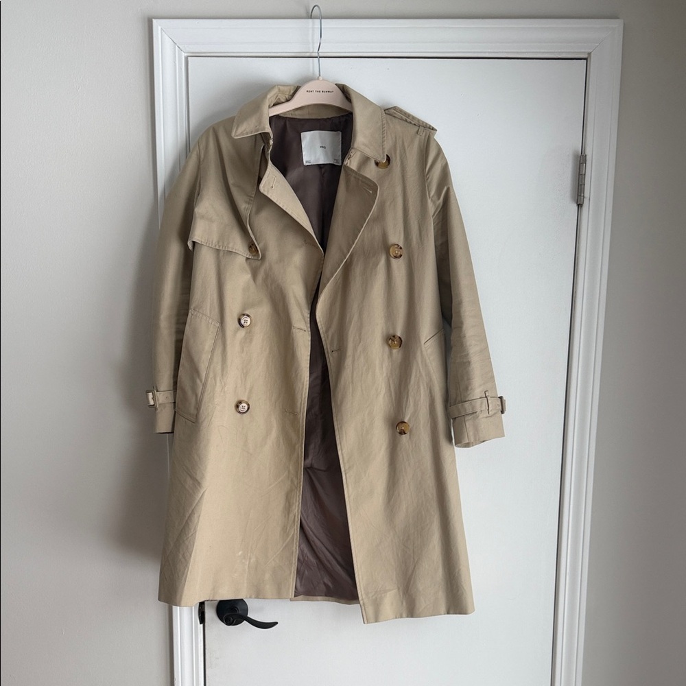 Mango Elegant Beige Coat